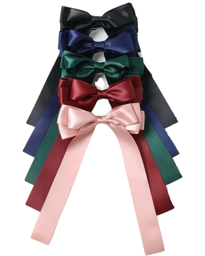 Small Ribbon Bow Barrette