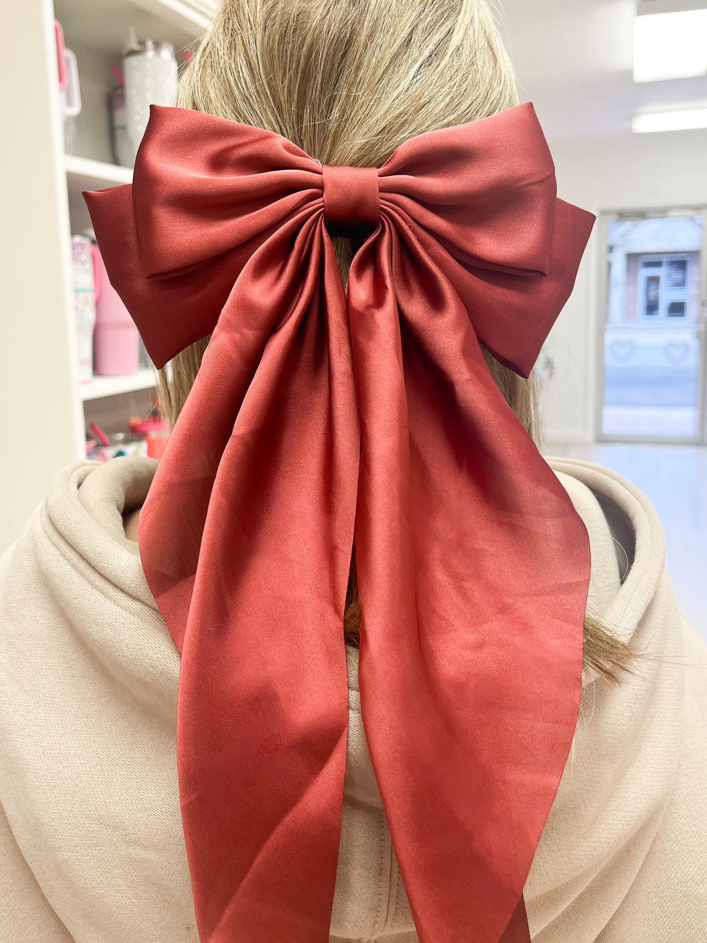 Large Satin Bow