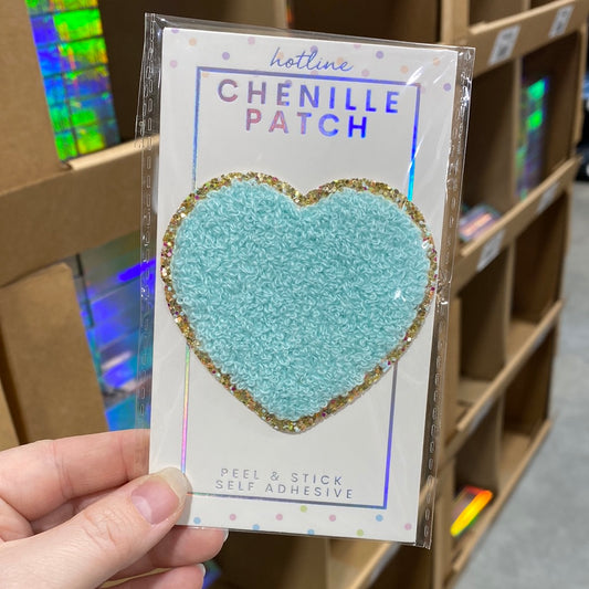 Mint Heart Self Adhesive Patch