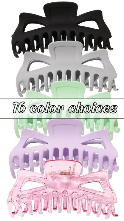 Jumbo Classic Claw Clip (16 colors)