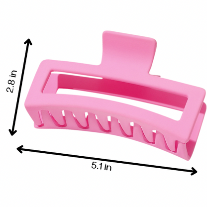 Jumbo Rectangular Claw Clips