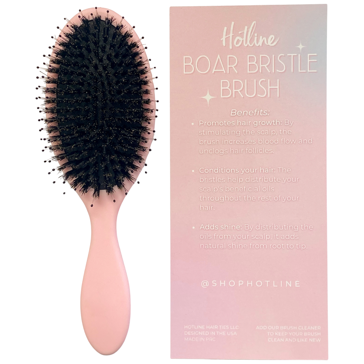 Boar Bristle Hair Brush